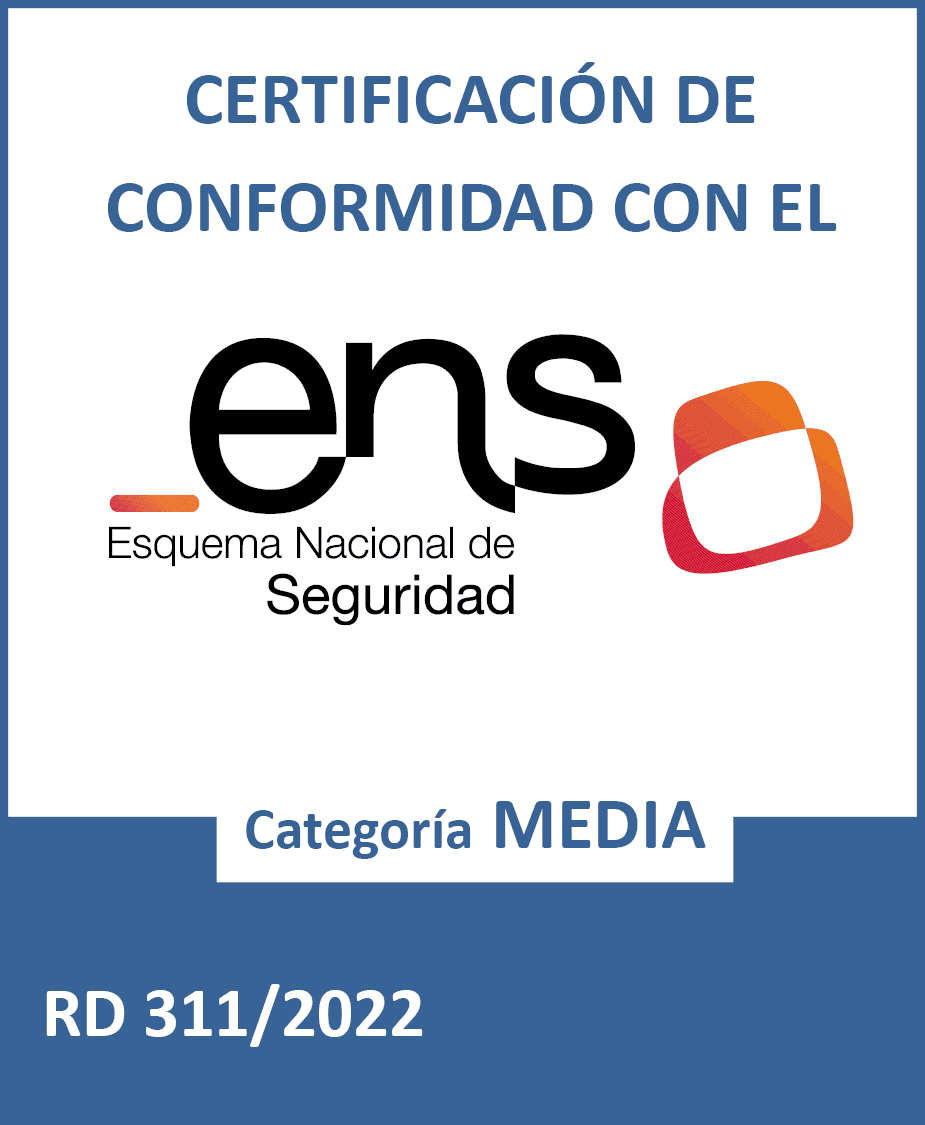 Certificación ENS categoría MEDIA (RD 311/2022)